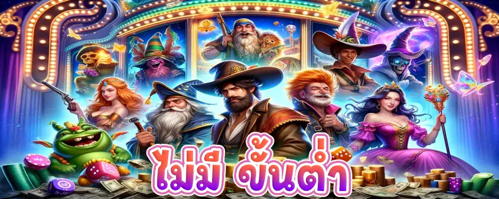 ไม่มี ขั้นต่ำ