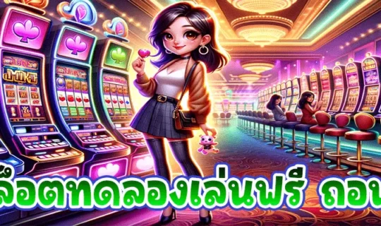 สล็อตทดลองเล่นฟรี ถอนได้