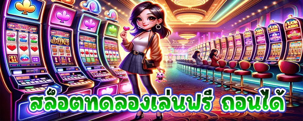 สล็อตทดลองเล่นฟรี ถอนได้