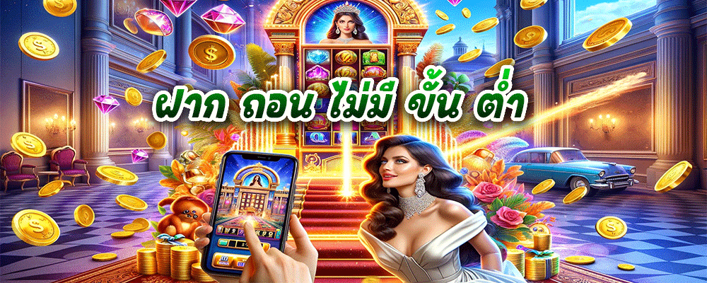 ฝาก ถอน ไม่มี ขั้น ต่ำ