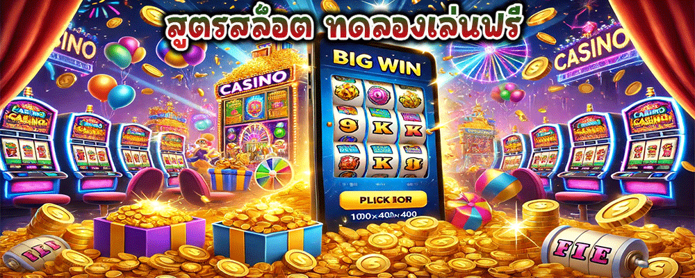 สูตรสล็อต ทดลองเล่นฟรี