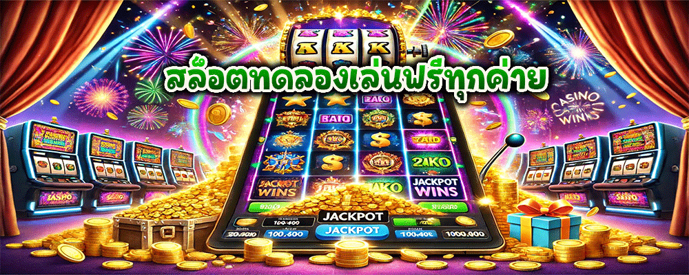 สล็อตทดลองเล่นฟรีทุกค่าย