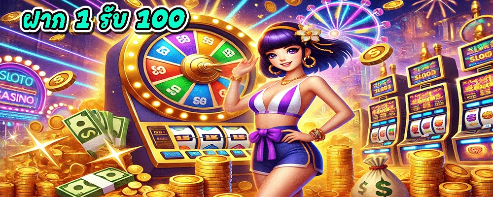 ฝาก 1 รับ 100
