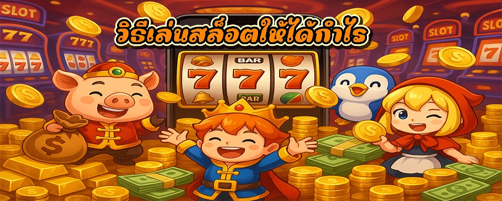 วิธีเล่นสล็อตให้ได้กำไร