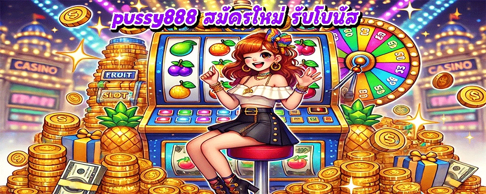 pussy888 สมัครใหม่ รับโบนัส