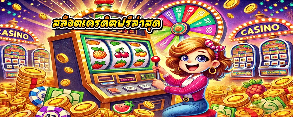 สล็อตเครดิตฟรีล่าสุด