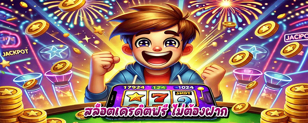 สล็อตเครดิตฟรี ไม่ต้องฝาก