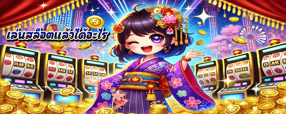 เล่นสล็อตแล้วได้อะไร