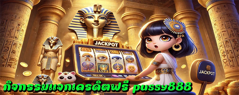 กิจกรรมแจกเครดิตฟรี pussy888