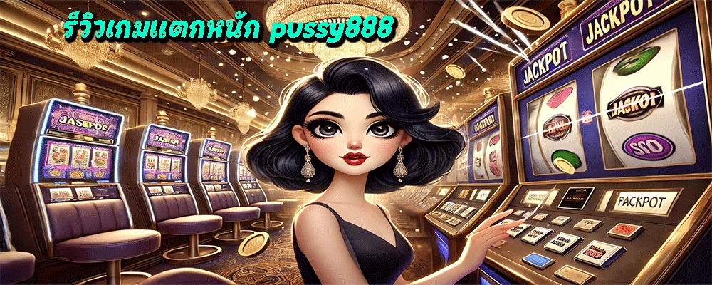 รีวิวเกมแตกหนัก pussy888