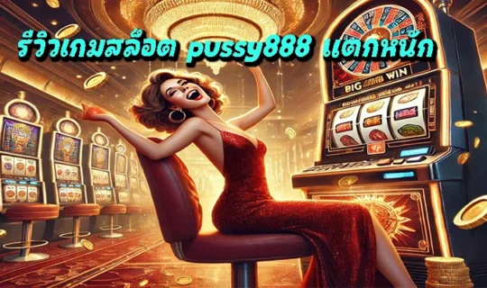 รีวิวเกมสล็อต pussy888 แตกหนัก