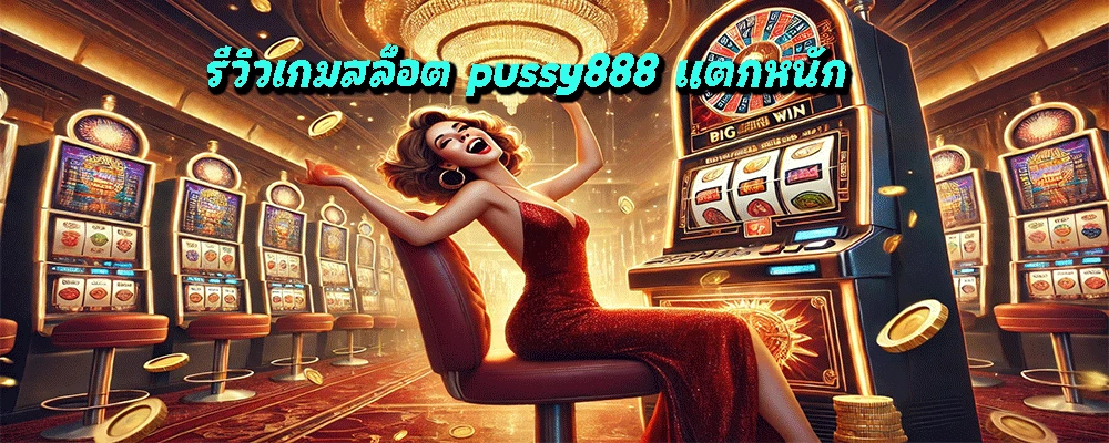 รีวิวเกมสล็อต pussy888 แตกหนัก