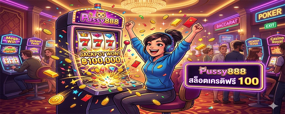 Pussy888 สล็อตเครดิตฟรี 100