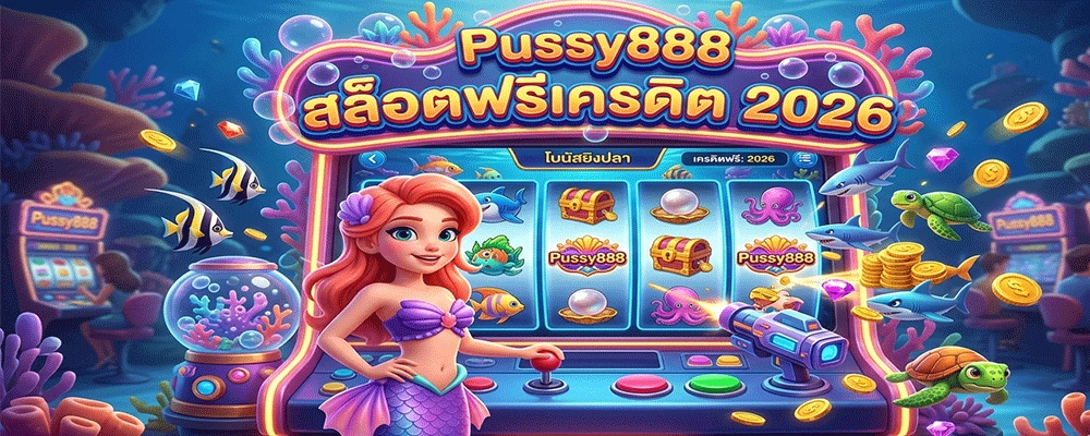 Pussy888 สล็อตฟรีเครดิต 2026