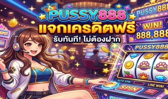 Pussy888 แจกเครดิตฟรี